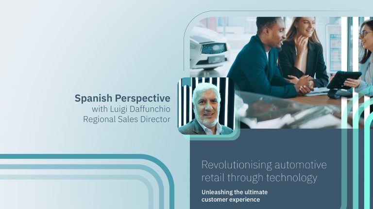 Spanish Whitepaper Bonus Chapter: A new world vision is a gamechanger for automotive retailers, authored by Luigi Daffunchio Spanish Whitepaper Bonus Chapter: A new world vision is a gamechanger for automotive retailers, authored by Luigi Daffunchio