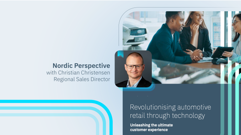 Nordic Whitepaper Bonus Chapter: The digital-first revolution transforming customer experience in Nordic automotive retail, authored by Christian Christensen Nordic Whitepaper Bonus Chapter: The digital-first revolution transforming customer experience in Nordic automotive retail, authored by Christian Christensen